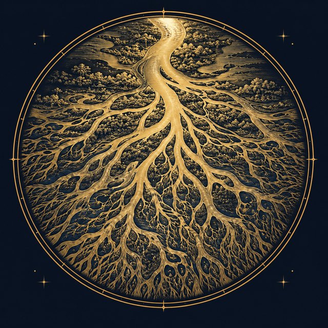A river delta